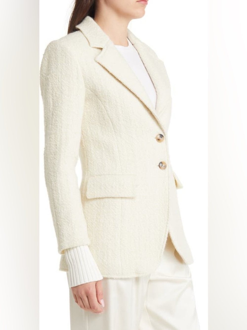 Favorite Daughter The City Layered Tweed Blazer - Picture 7 of 14